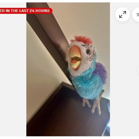 Fur Real Furreal Friends Talking Parrot Squawkers McCaw Hasbro 2007 Tested - Picture 6 of 13